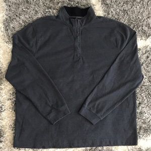 SADDLEBRED XL DARK GRAY LONG SLEEVE TOP